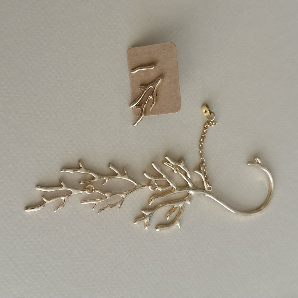 Branch Earrings N1765 - Picture 3 of 6
